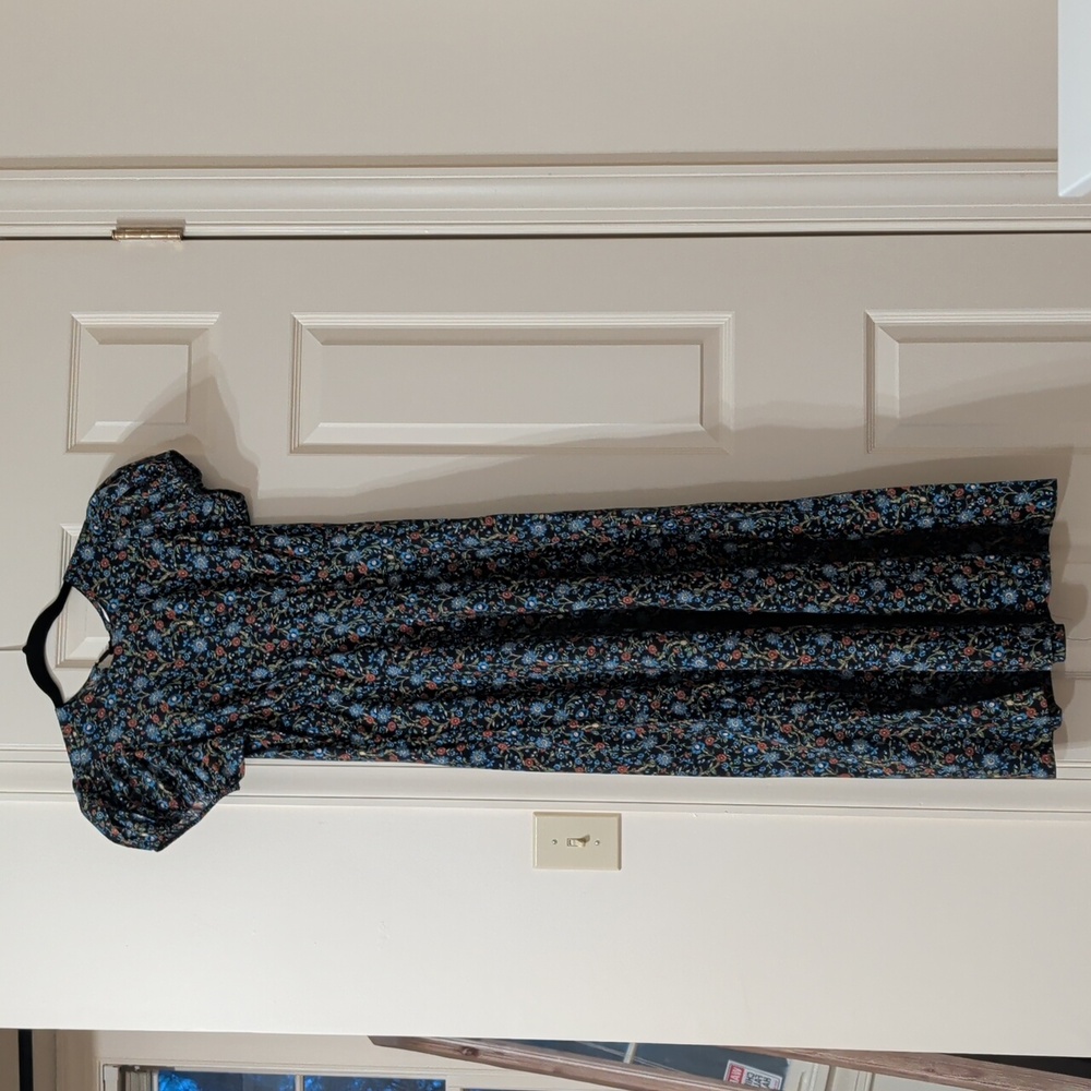 NWT Doen Rhodia Dress In Noir Prairie de Montagne - Picture 6 of 10